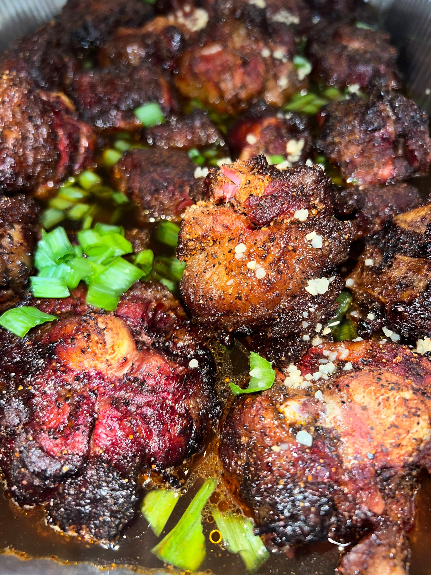 Smoked oxtails