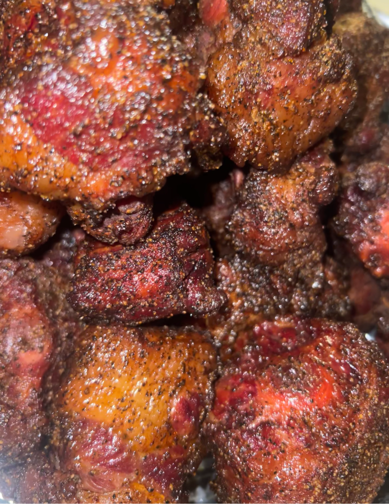Smoked oxtails
