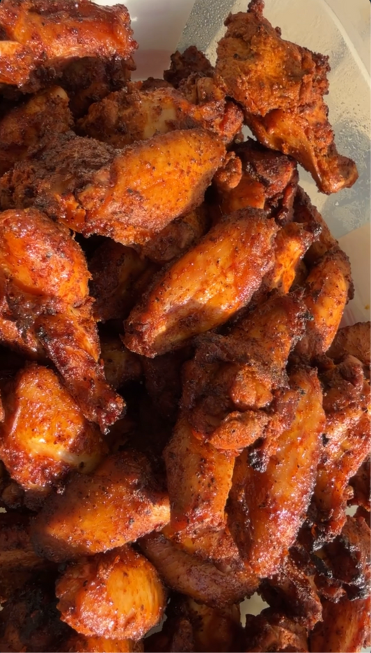 Spicy chicken wings